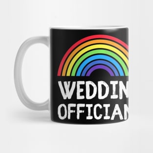 Wedding Officiant LGBT Lesbian Gay Wedding Marriage Mug